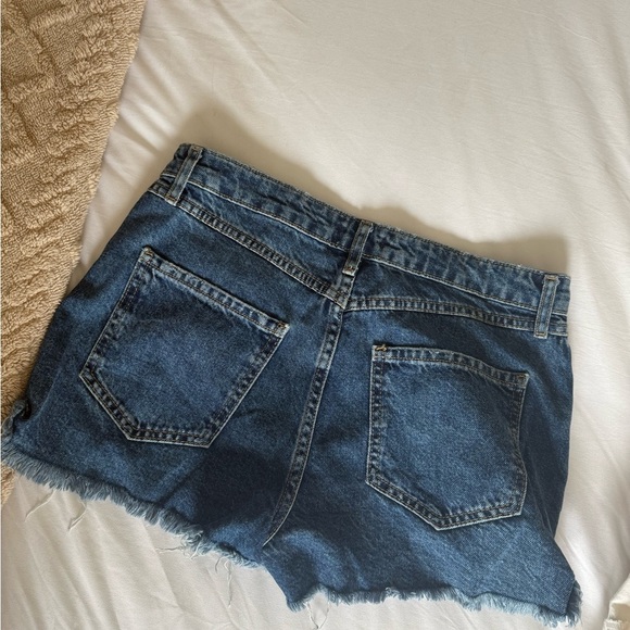 Forever 21 Light Blue Denim Shorts - Picture 2 of 3